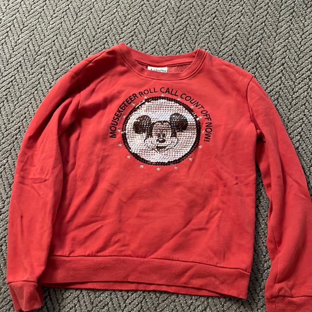 Disney Parks Kids Mickey Crewneck